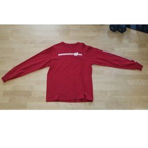 Adidas Wisconsin Badgers Red Long Sleeve T-Shirt
